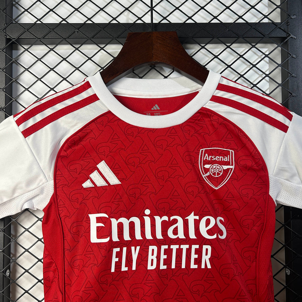 2025/2026 Arsenal Home Football Shirt 1:1 Thai Quality Kids Size