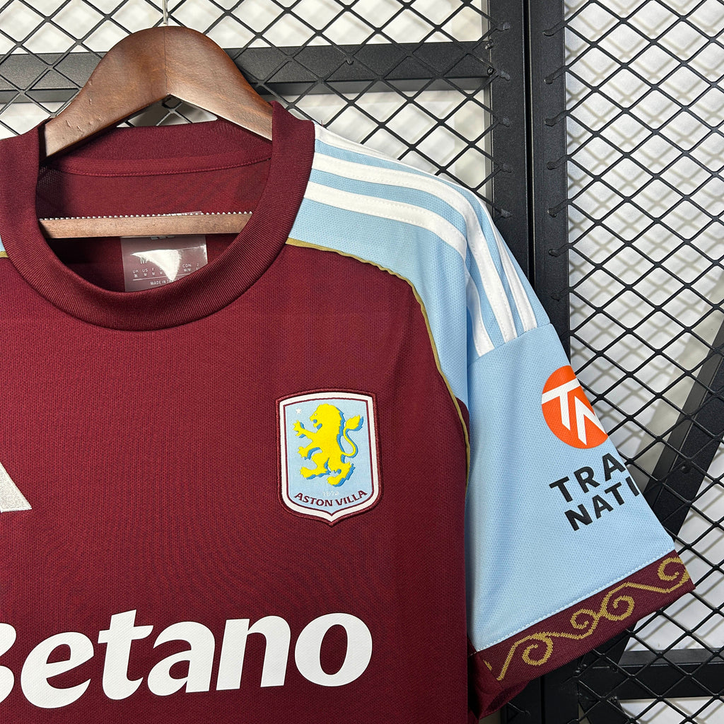 2025/2026 Aston Villa Home Football Shirt 1:1 Thai Quality