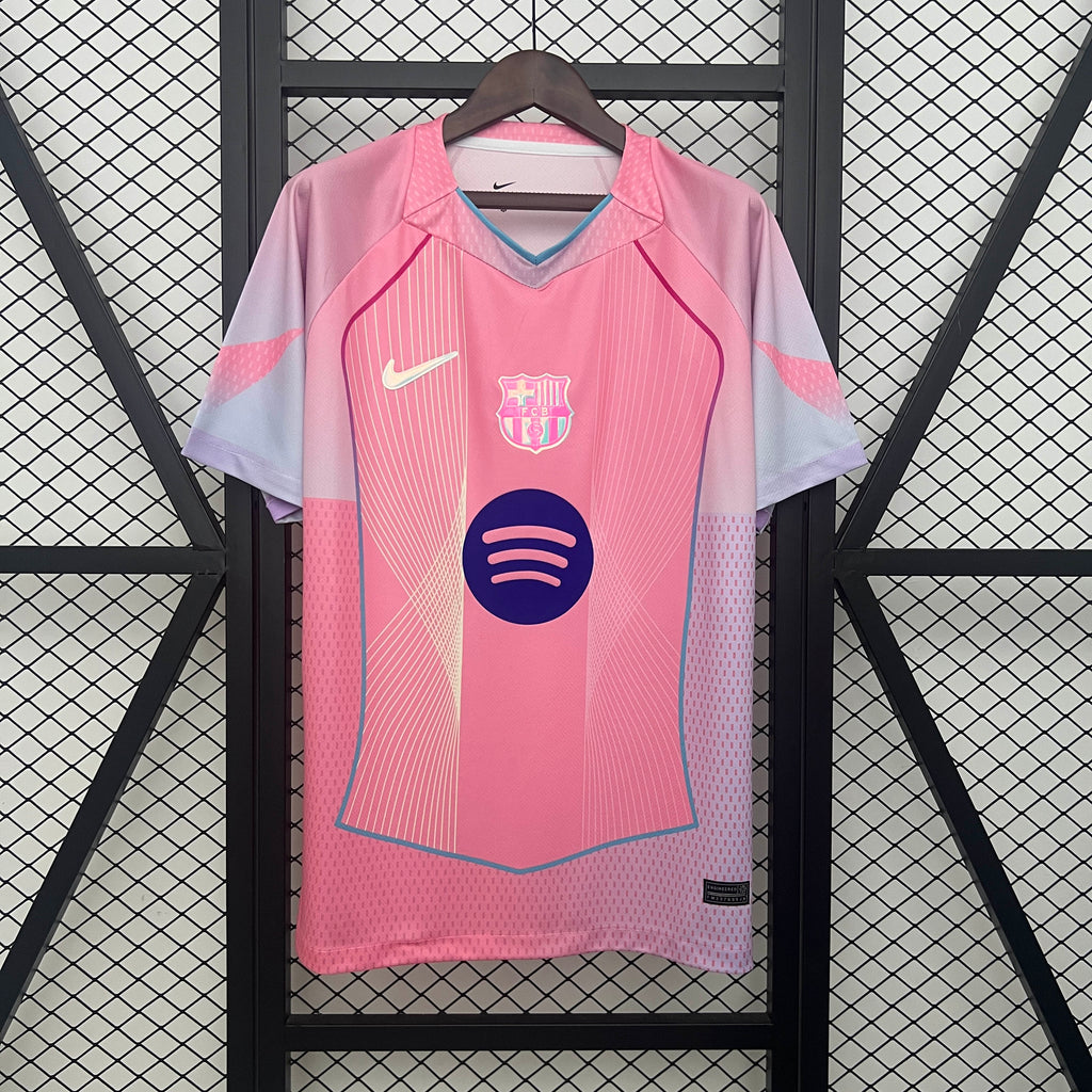 2025/2026 Barcelona Concept Pink Football Shirt 1:1 Thai Quality