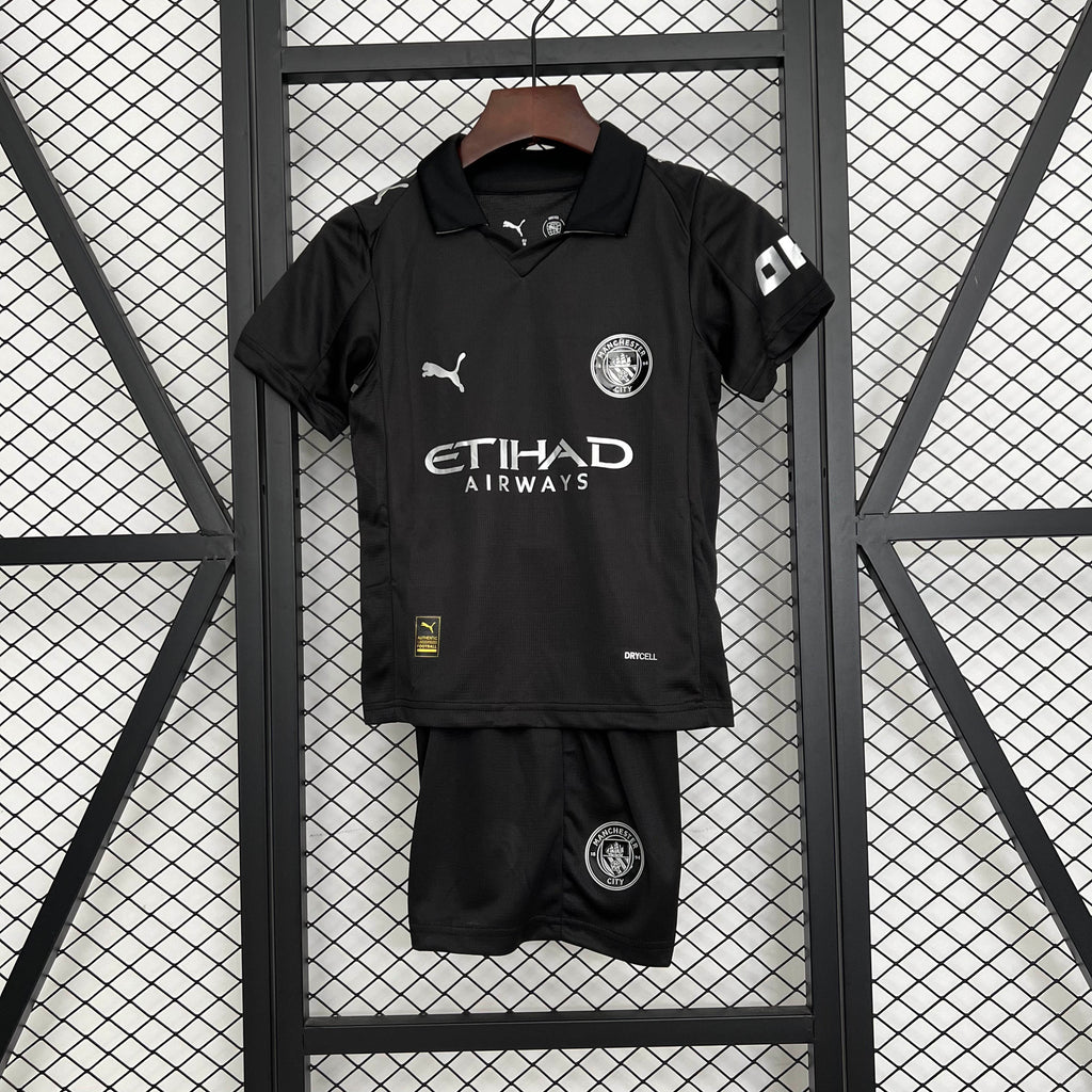 2025/2026 Manchester City Away Football Shirt 1:1 Thai Quality Kids Size