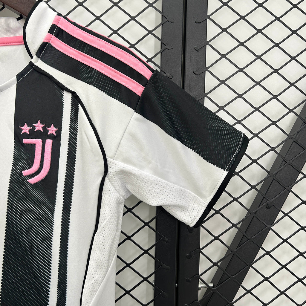 2025/2026 Juventus Home Soccer Jersey 1:1 Thai Quality Kids Size