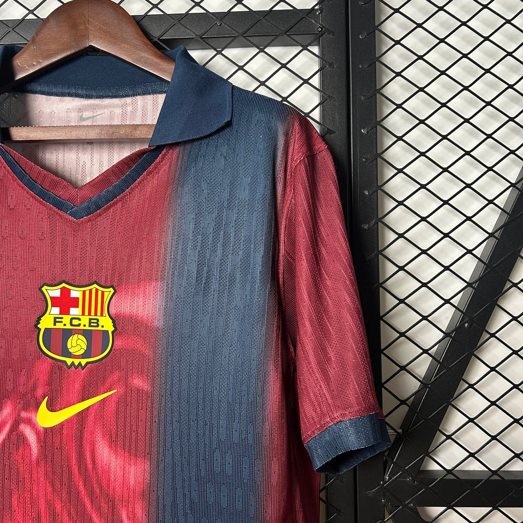 2025/2026 Barcelona Travis Scott Joint Edition Polo Shirt Football Shirt 1:1 Thai Quality