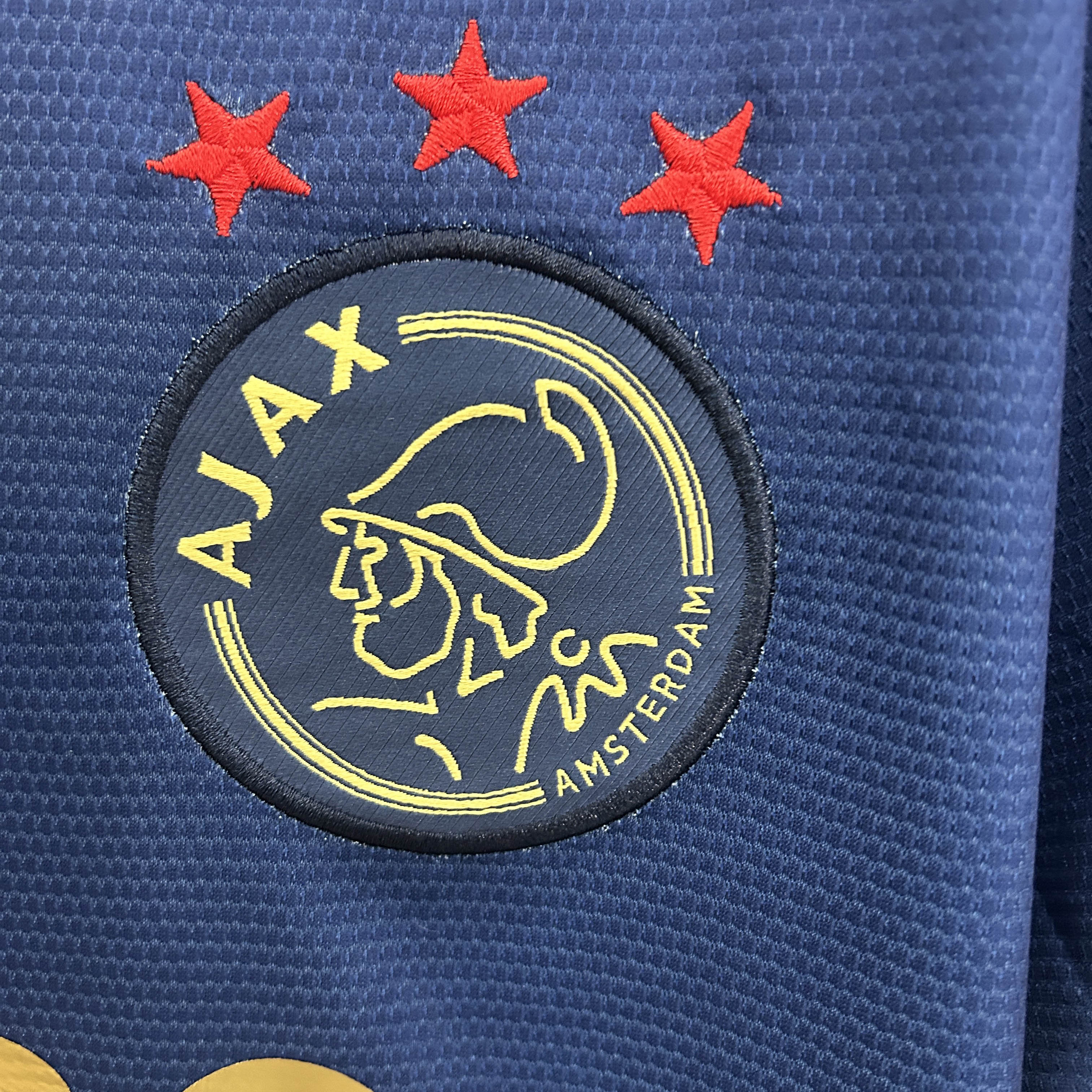 2025/2026 Ajax Graffiti version Navy blue Football Shirt 1:1 Thai Quality