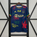 2025/2026 Ajax Graffiti version Navy blue Football Shirt 1:1 Thai Quality