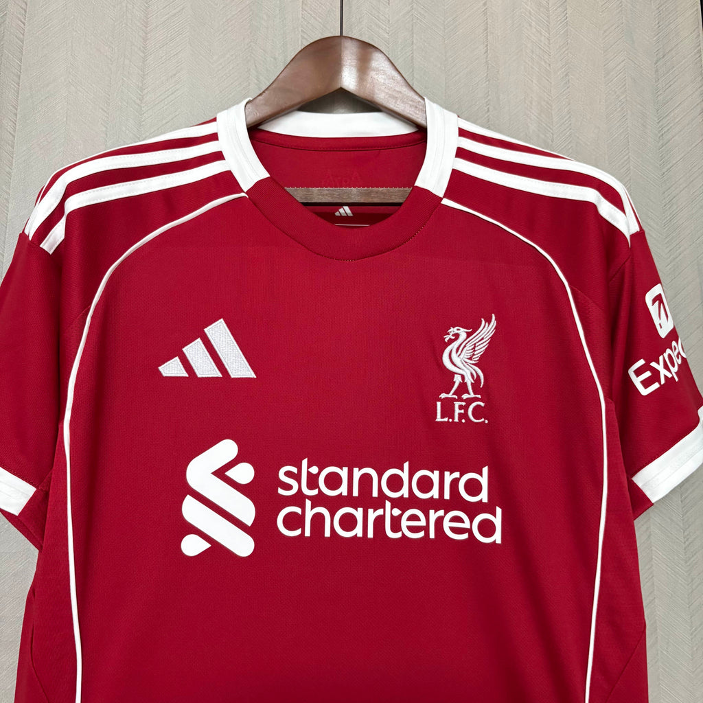 2025/2026 Liverpool Home Soccer Jersey 1:1 Thai Quality
