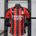 2025/2026 Player Version AC Milan Home Soccer Jersey 1:1 Thai Quality