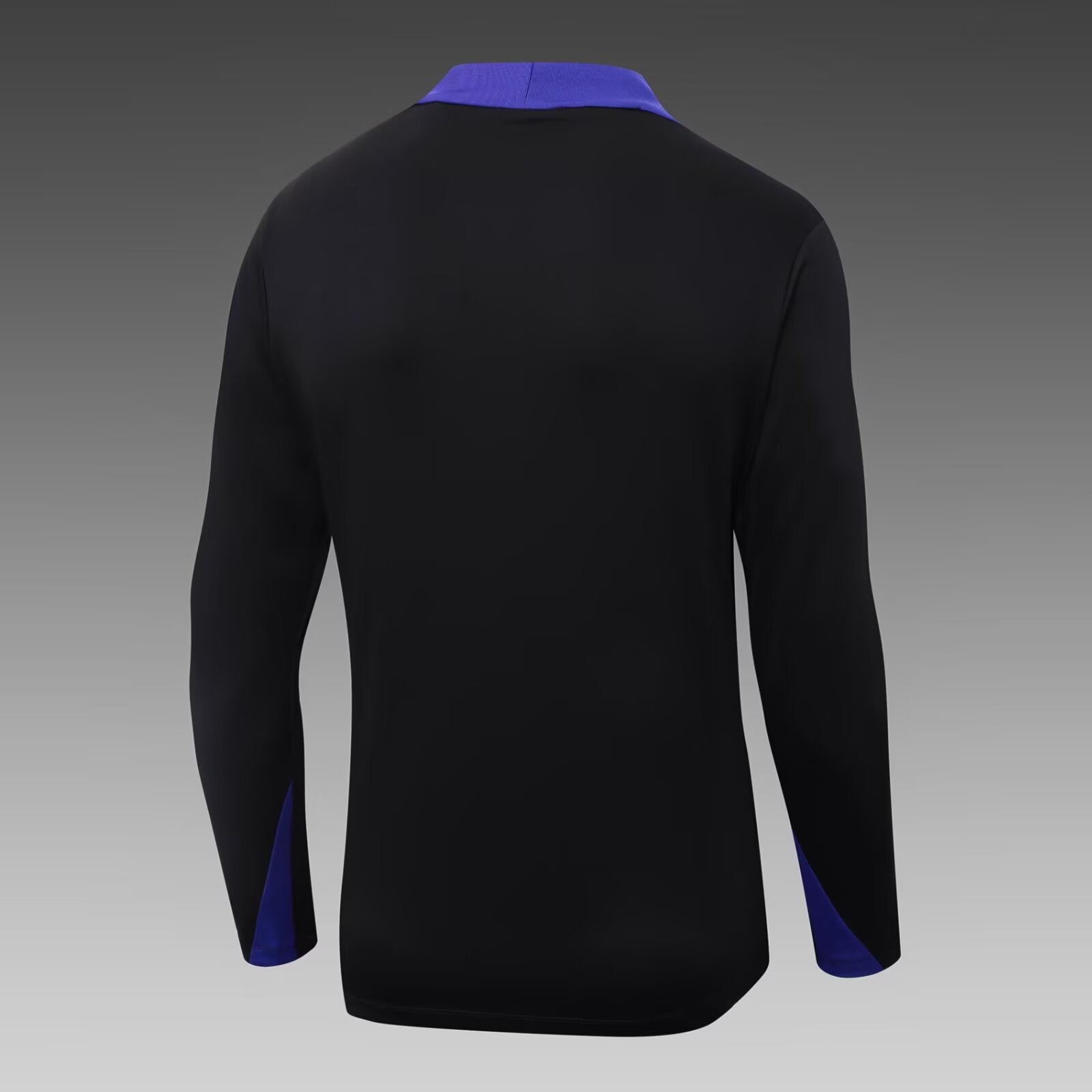 2025/2026 Barcelona Half-Pull Training Suit Black Jersey Set