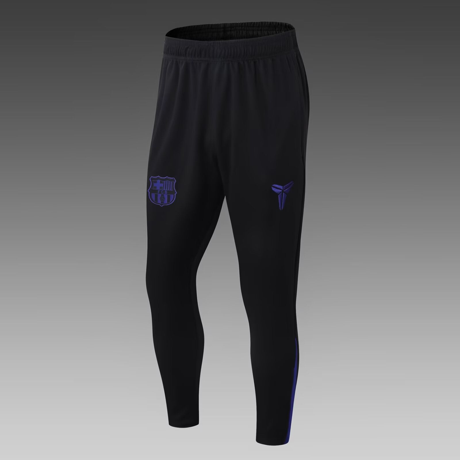 2025/2026 Barcelona Half-Pull Training Suit Black Jersey Set