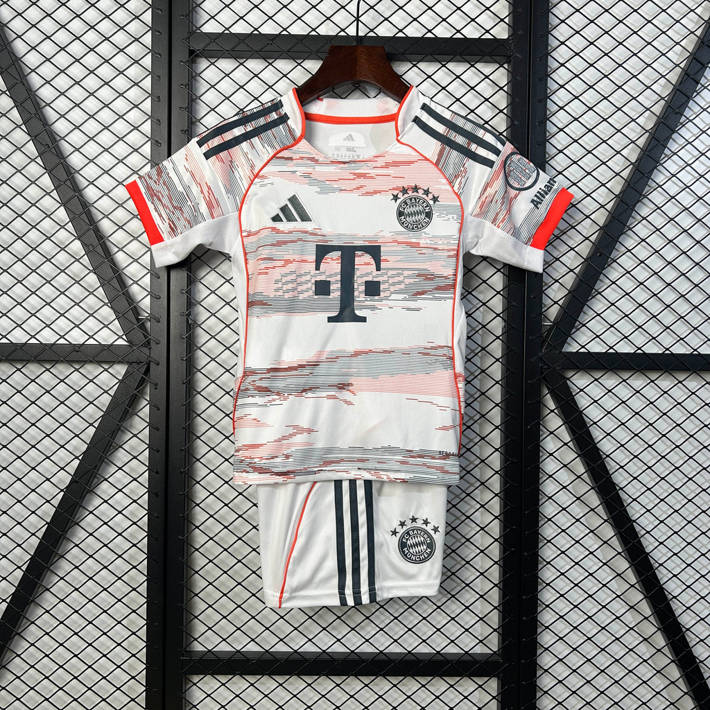2025/2026 Bayern Munich Away Football Jersey 1:1 Thai Quality Kids Size