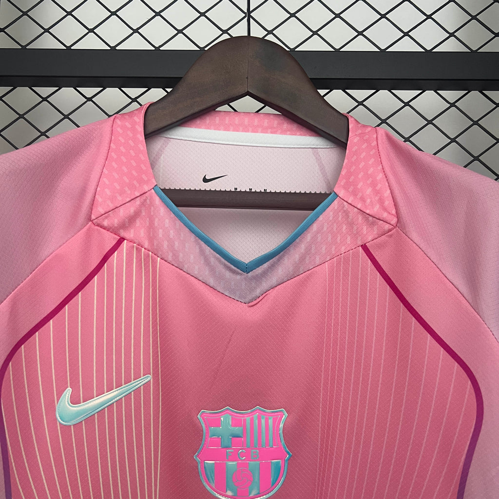 2025/2026 Barcelona Concept Pink Football Shirt 1:1 Thai Quality