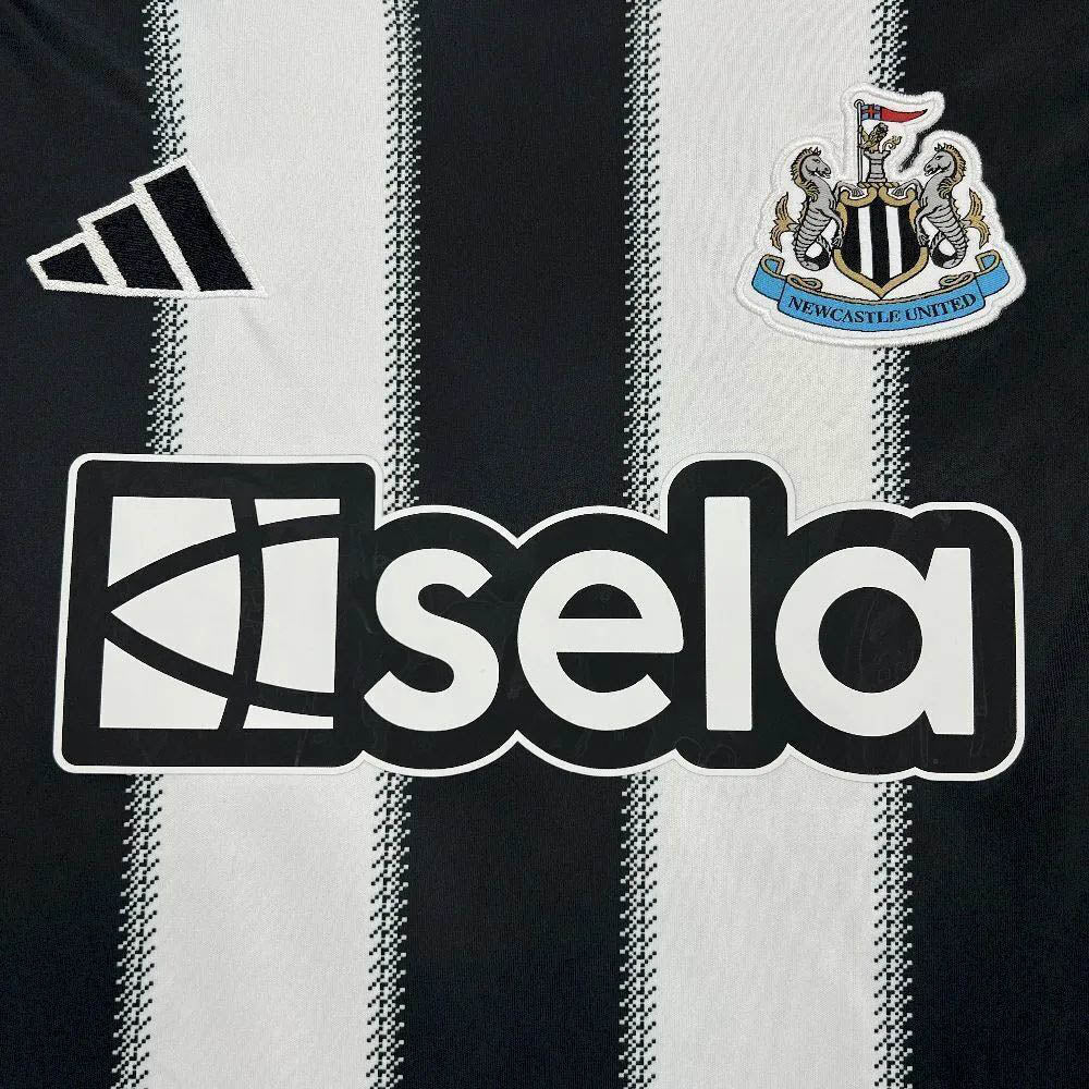 2025/2026 Long Sleeve Newcastle United Home Football Jersey Shirt 1:1 Thai Quality