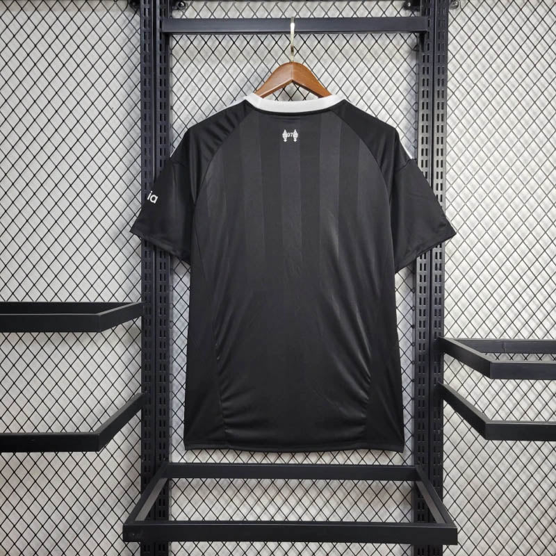 2025/2026 Liverpool Goalkeeper Black Soccer Jersey 1:1 Thai Quality