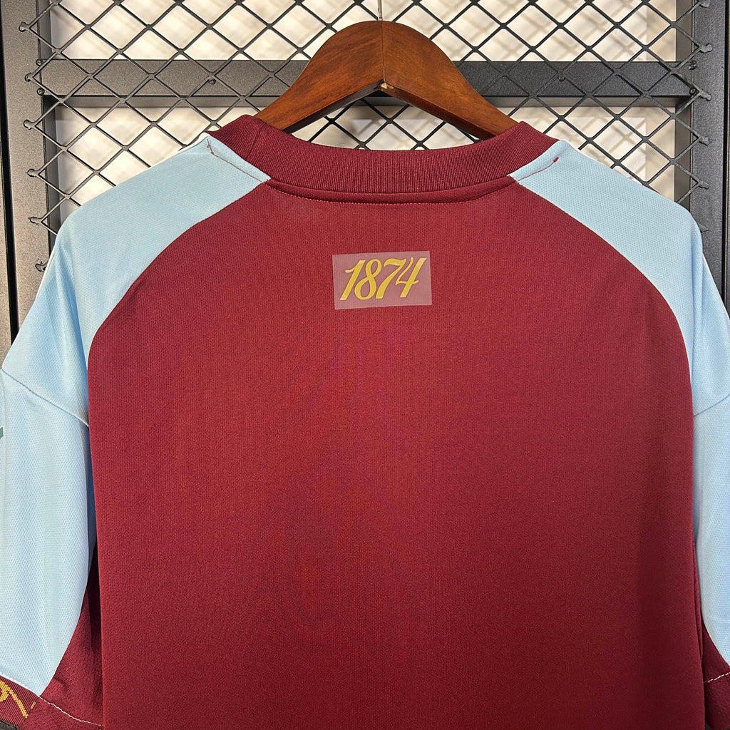 2025/2026 Aston Villa Home Football Shirt 1:1 Thai Quality