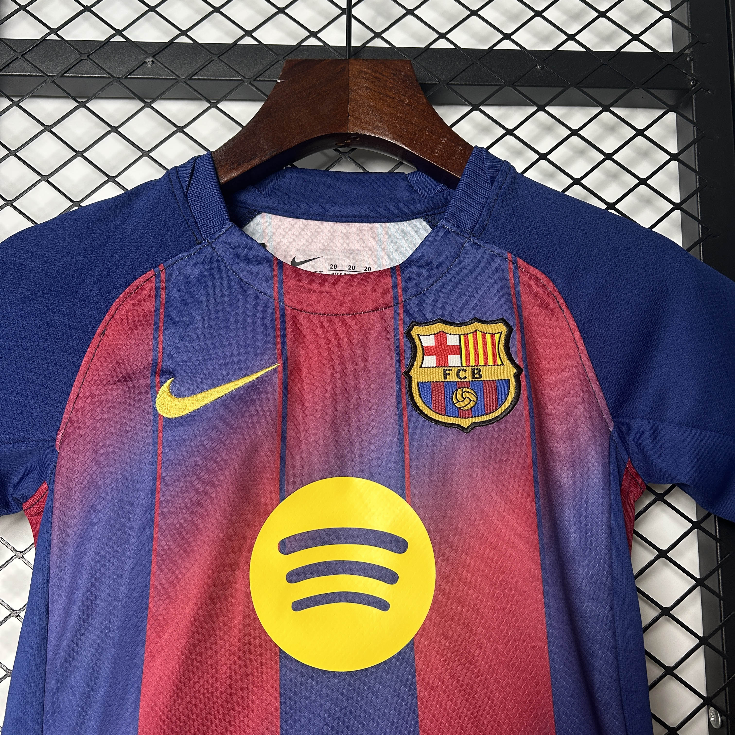2025/2026 Barcelona Home Football Shirt 1:1 Thai Quality Kids Size