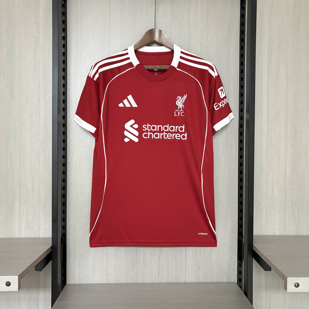 2025/2026 Liverpool Home Soccer Jersey 1:1 Thai Quality