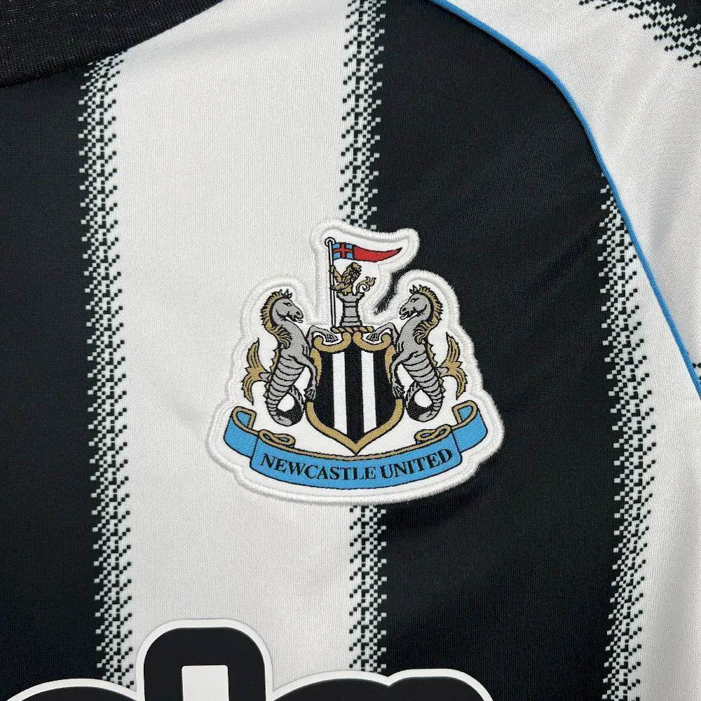 2025/2026 Long Sleeve Newcastle United Home Football Jersey Shirt 1:1 Thai Quality