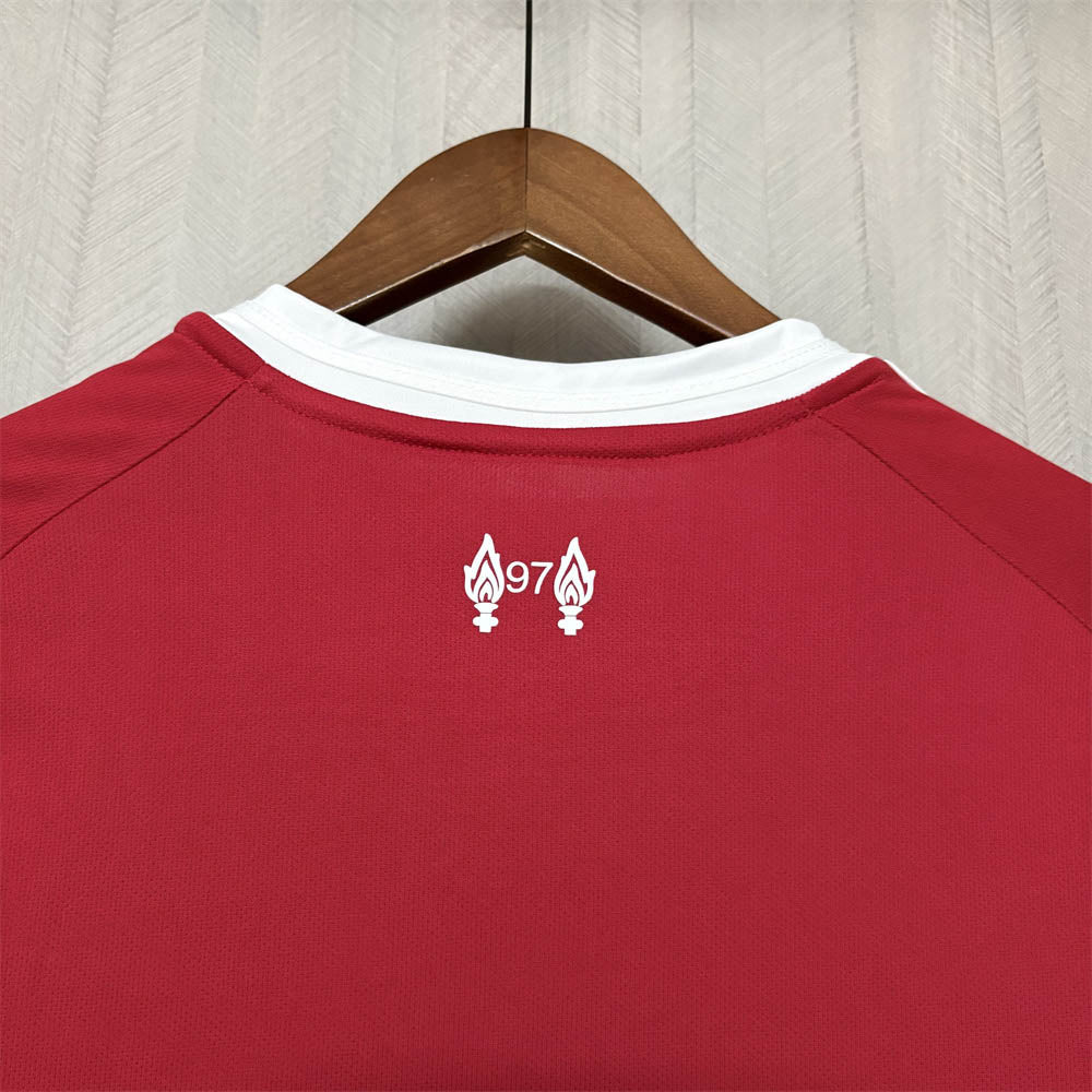 2025/2026 Long Sleeve Liverpool Home Football Shirt 1:1 Thai Quality