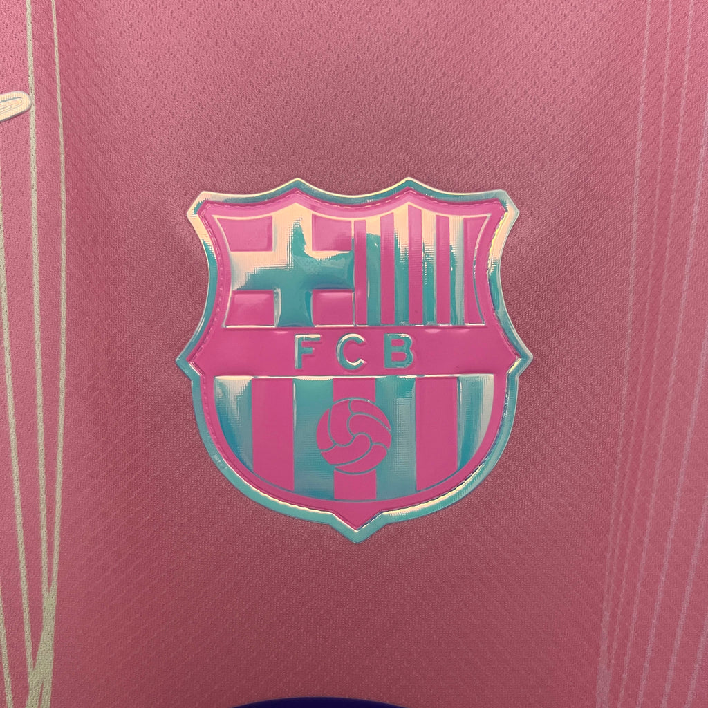 2025/2026 Barcelona Concept Pink Football Shirt 1:1 Thai Quality