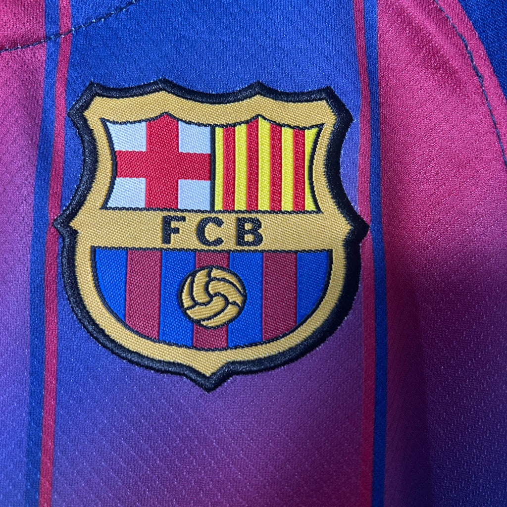 2025/2026 Barcelona Home Football Shirt 1:1 Thai Quality Kids Size