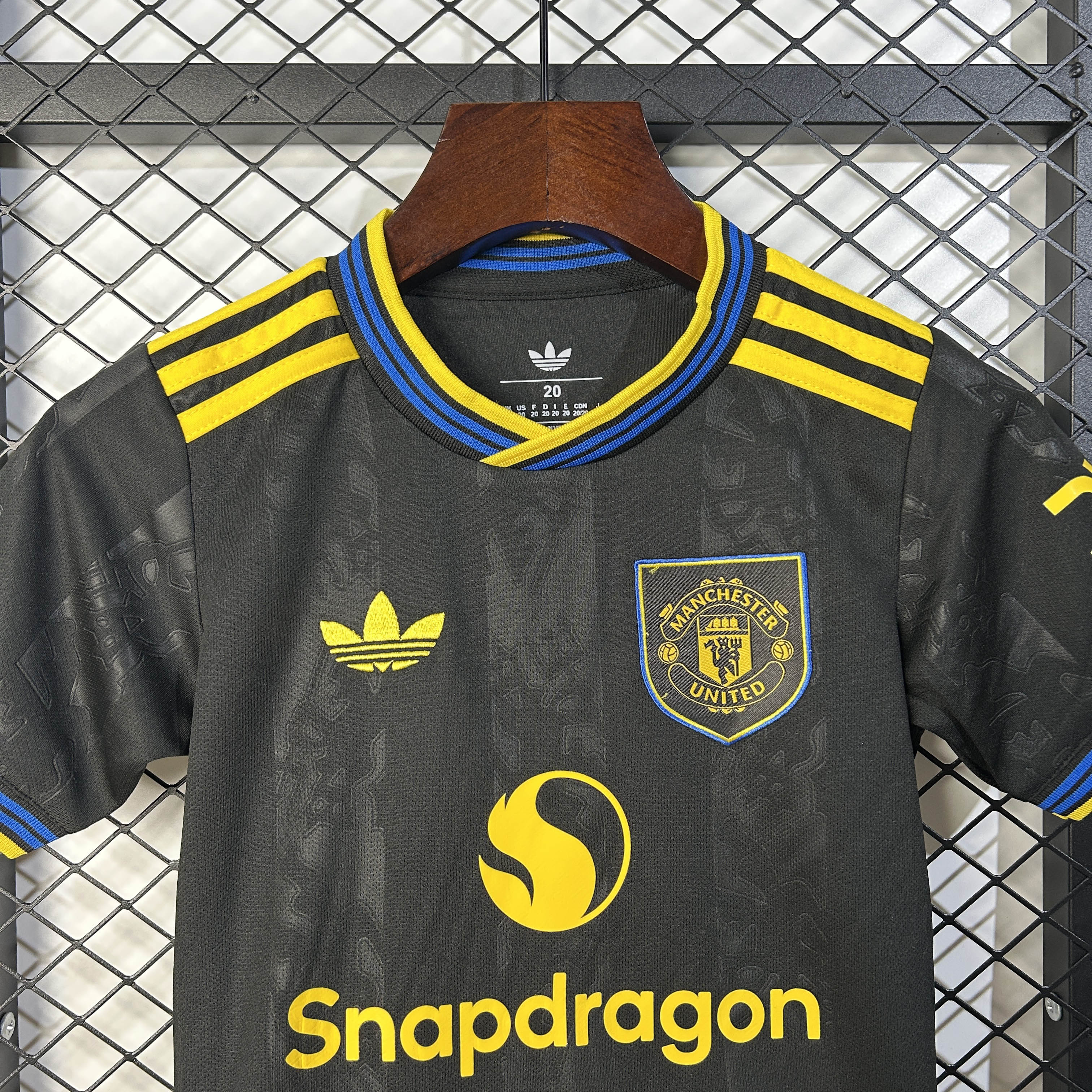 2025/2026 Manchester United Third Away Football Shirt 1:1 Thai Quality Kids Size