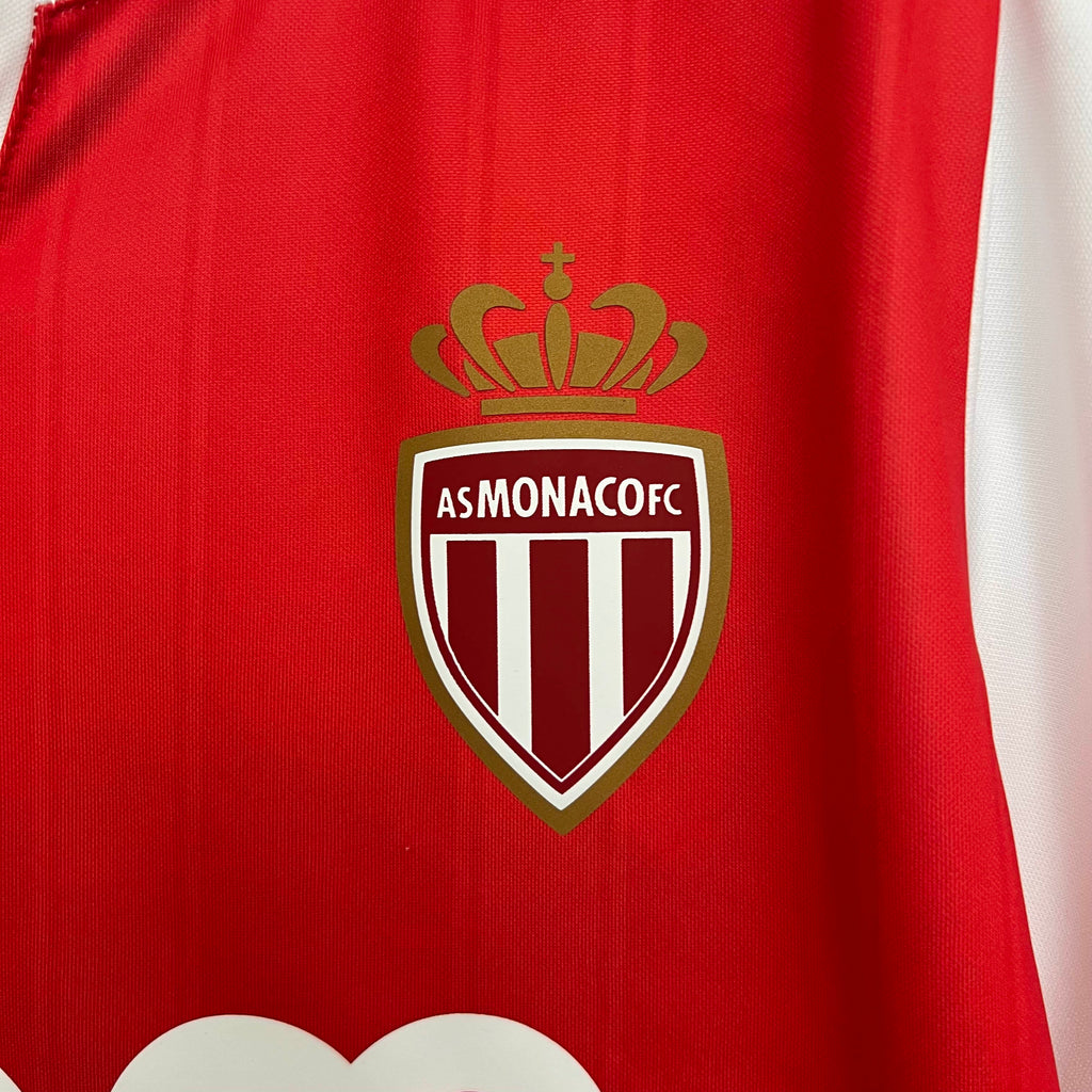 2025/2026 AS Monaco Home Football Shirt 1:1 Thai Quality