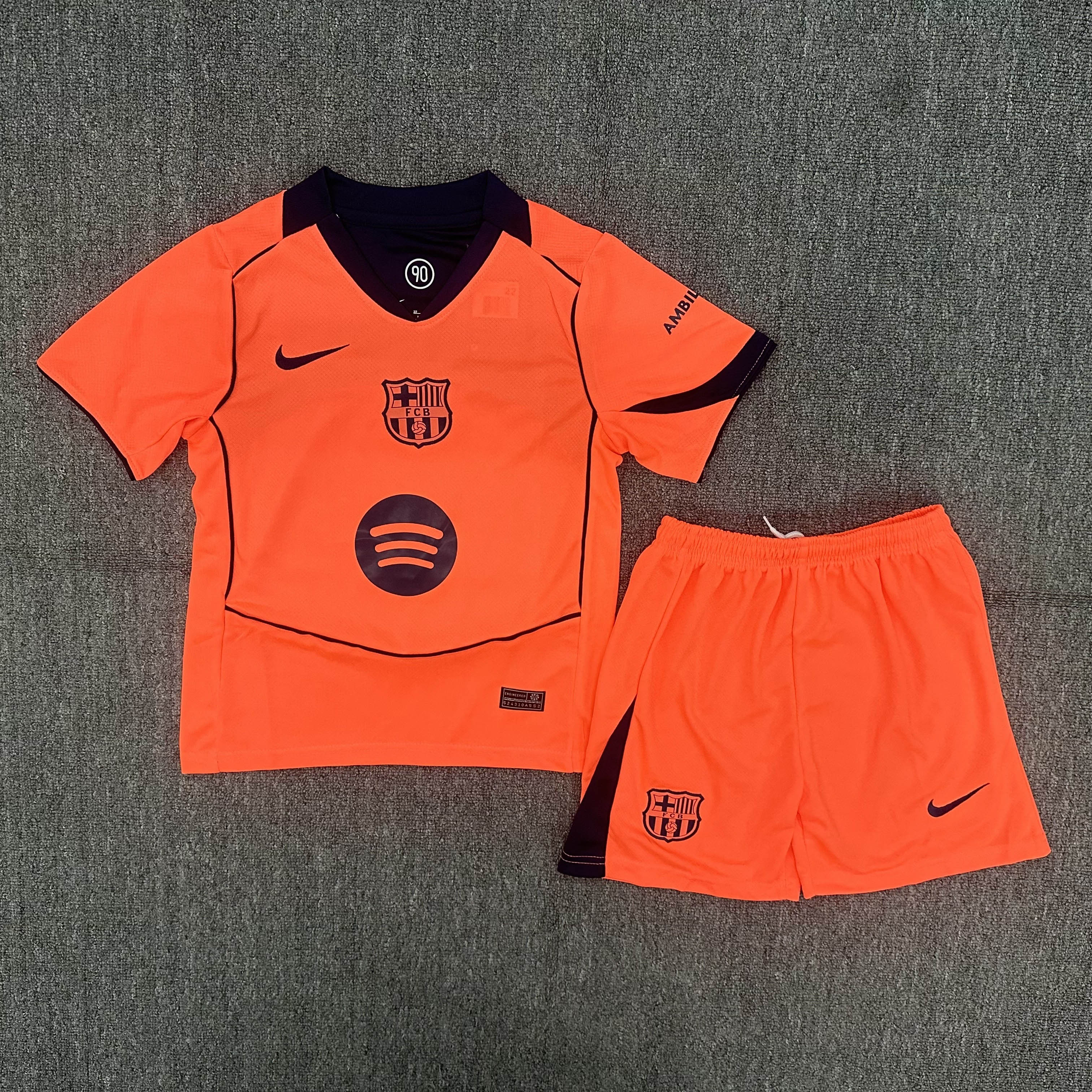 2025/2026 Barcelona Third Away Football Shirt 1:1 Thai Quality Kids Size